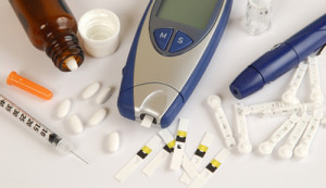 Diabetes equipment, used by patient